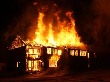 fire, burning house, flame, burning house, burning house, burning house, burning house, burning house
